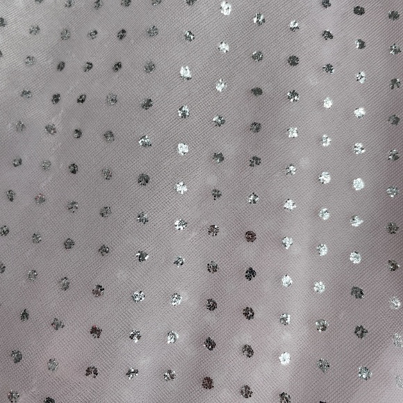 Dance leotard pink sheer sparkly skirt kids size 6 - Picture 12 of 12